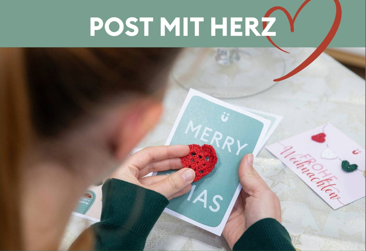 Gemeinsam gegen einsam: Eine Weihnachtskarte, die ein Lächeln schenkt