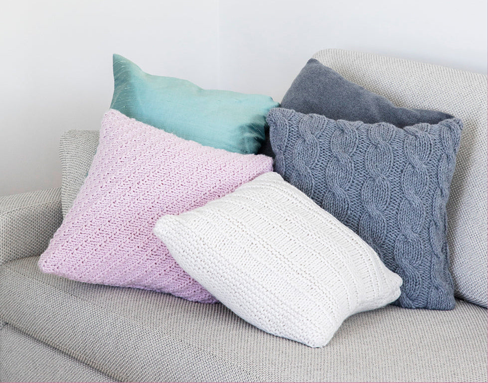 Kuschelig, komfortabel, Kissen! Die schönsten DIY-Kissen zum Häkeln und Stricken