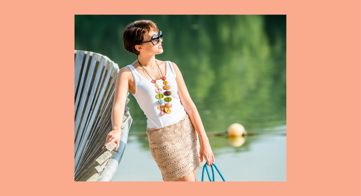 Häkelmode ist der Sommertrend 2021