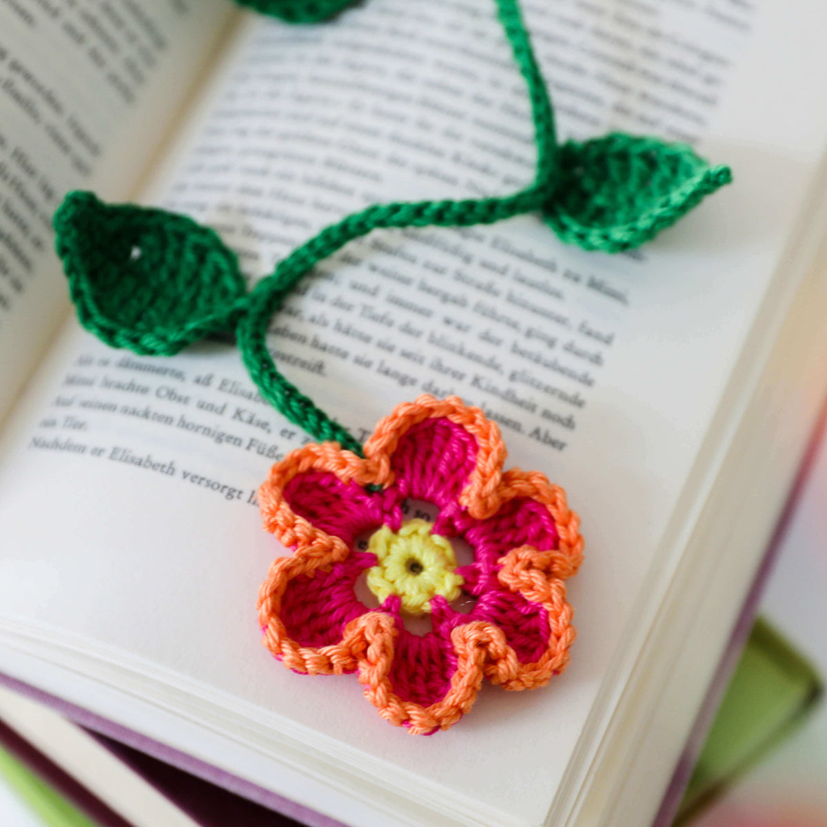 Lesezeichen Blume