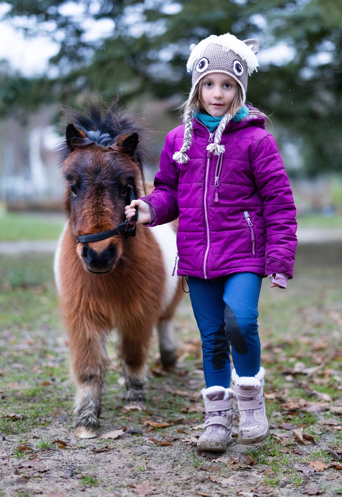 Tiermütze süßes Pony