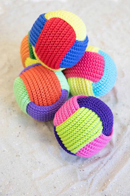 Crochet Kit Colorful Braided Balls