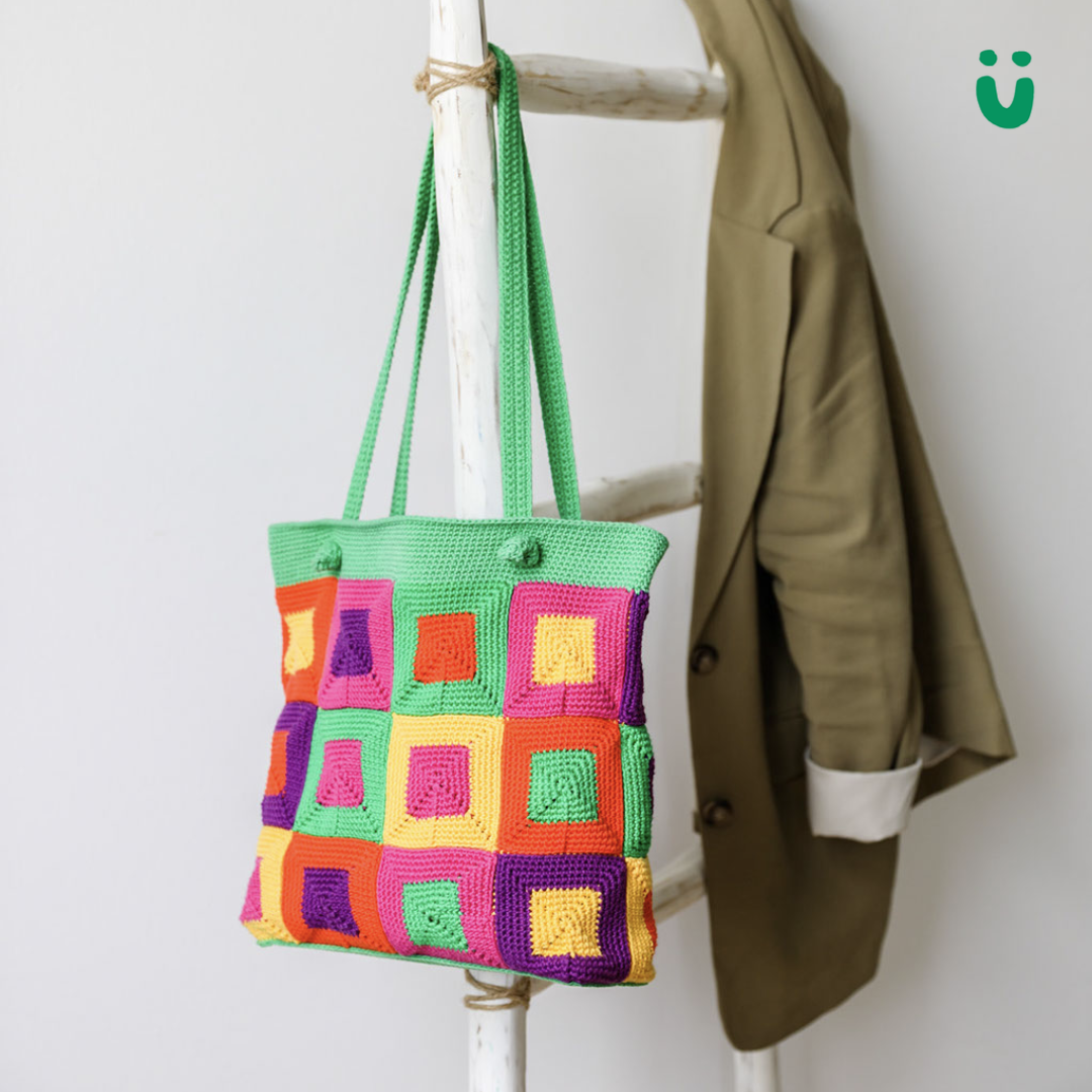 Kit de crochet Sac Granny Square