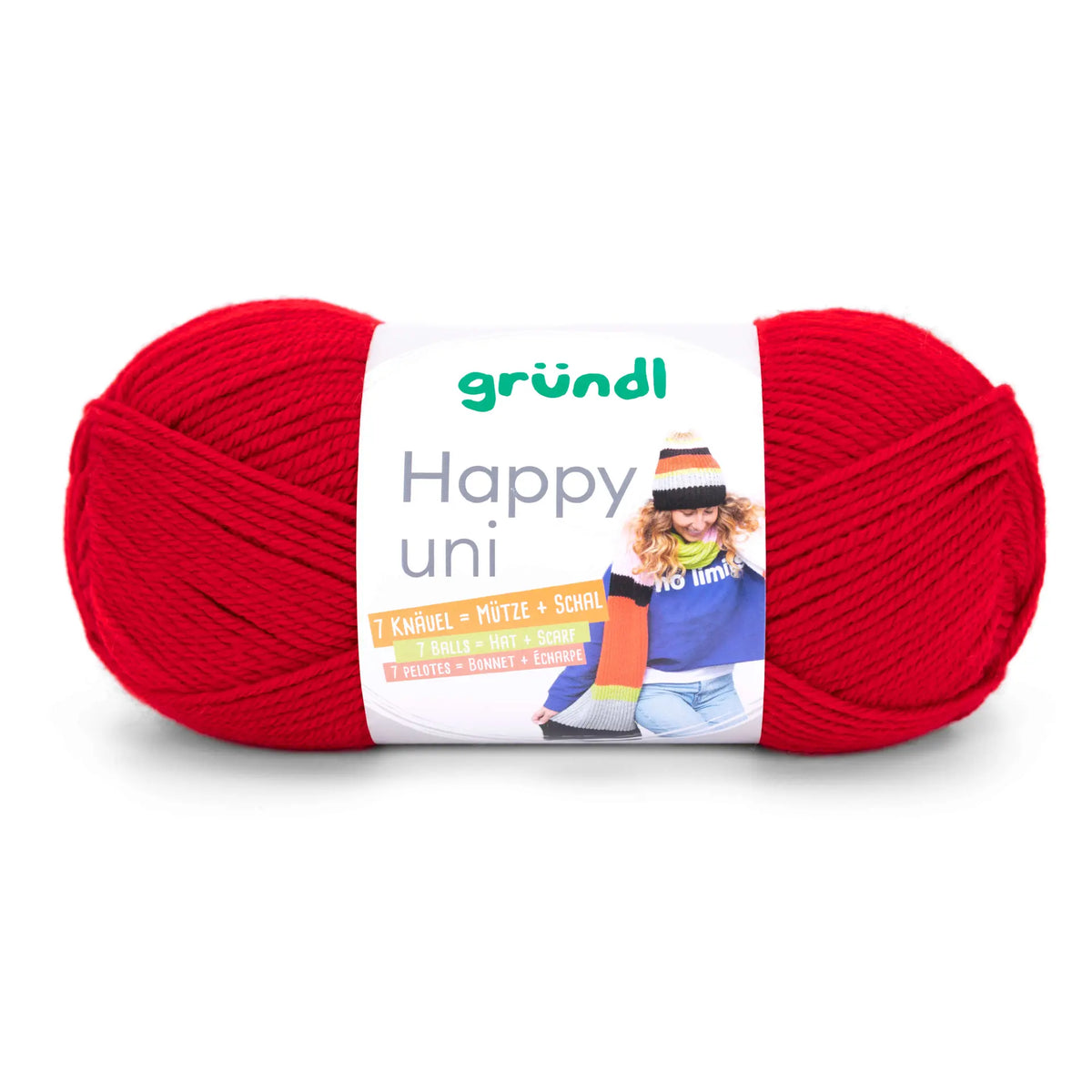 Knitting kit Santa hat for children