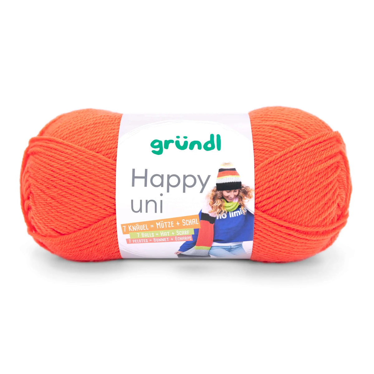Kit de tricot Écharpe et bonnet colour block