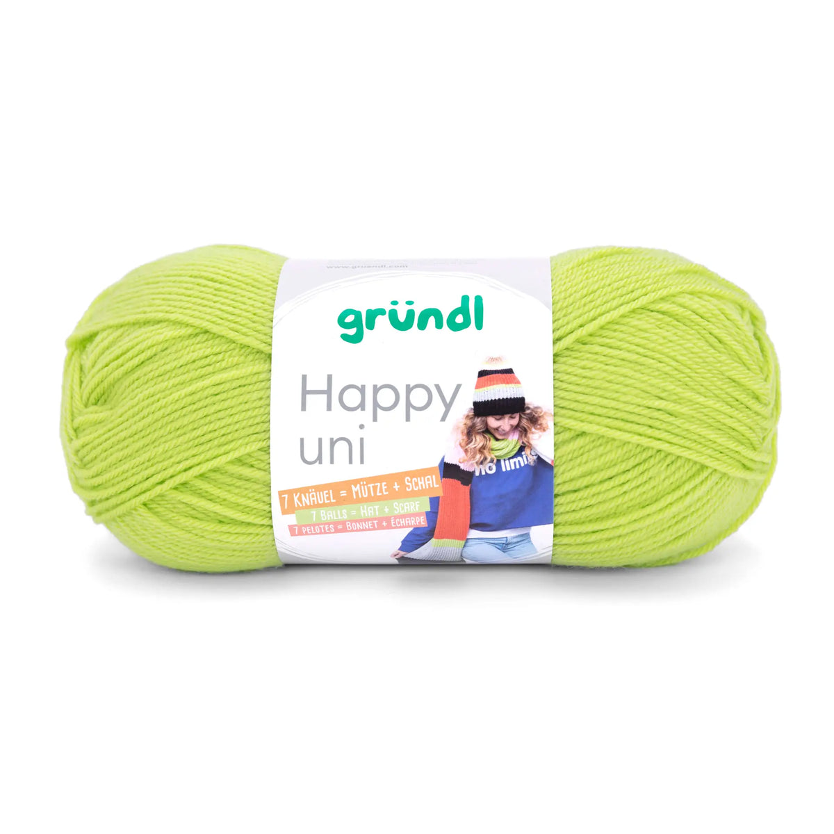Kit de tricot Écharpe et bonnet colour block