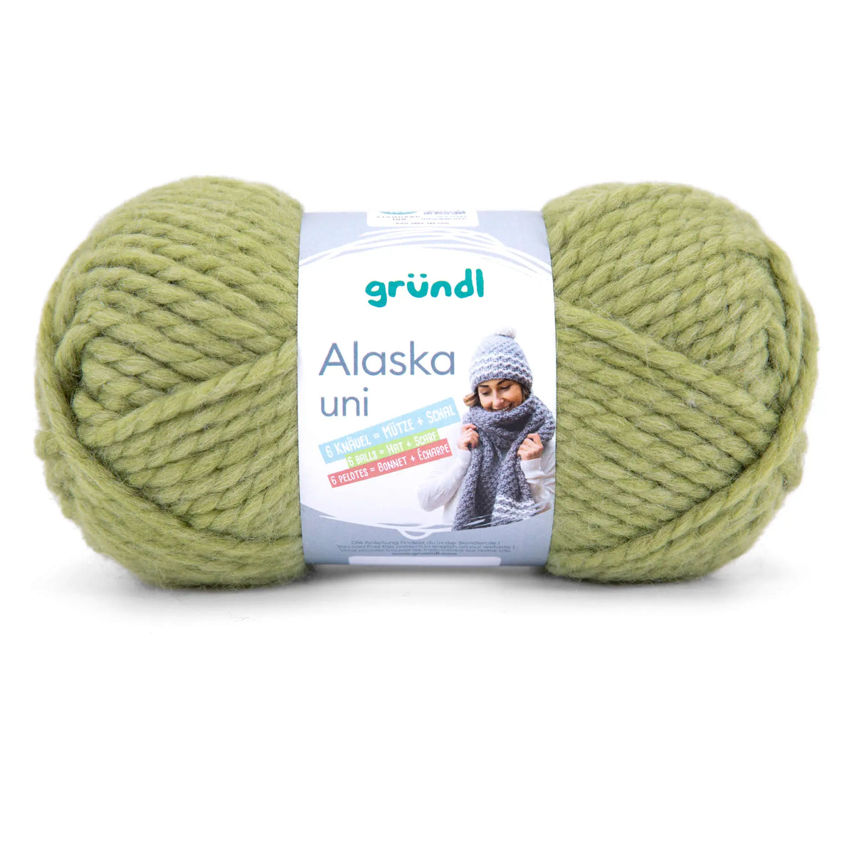 Kit tricot bonnet, snood et moufles au point mousse