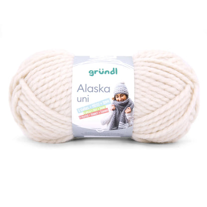 Kit tricot bonnet et écharpe en Alaska uni