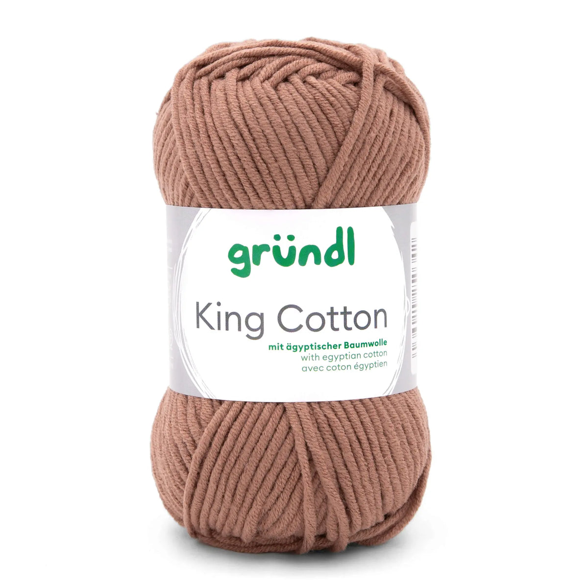 Crochet Set Beanie and Loop Scarf from Gründl King Cotton