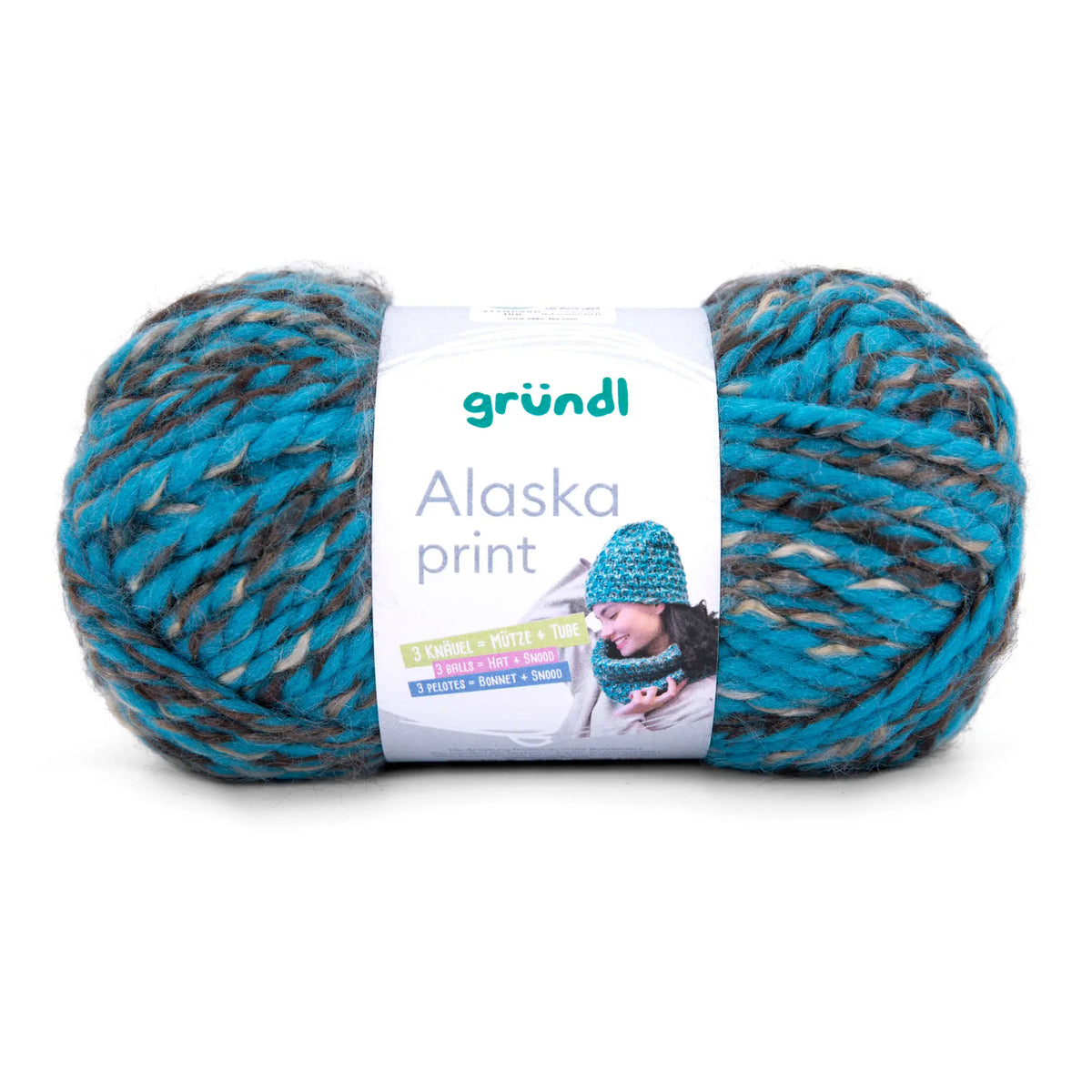 Strickset Mütze und Tube