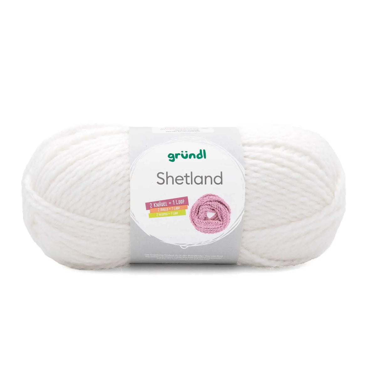 Knitting set striped sweater