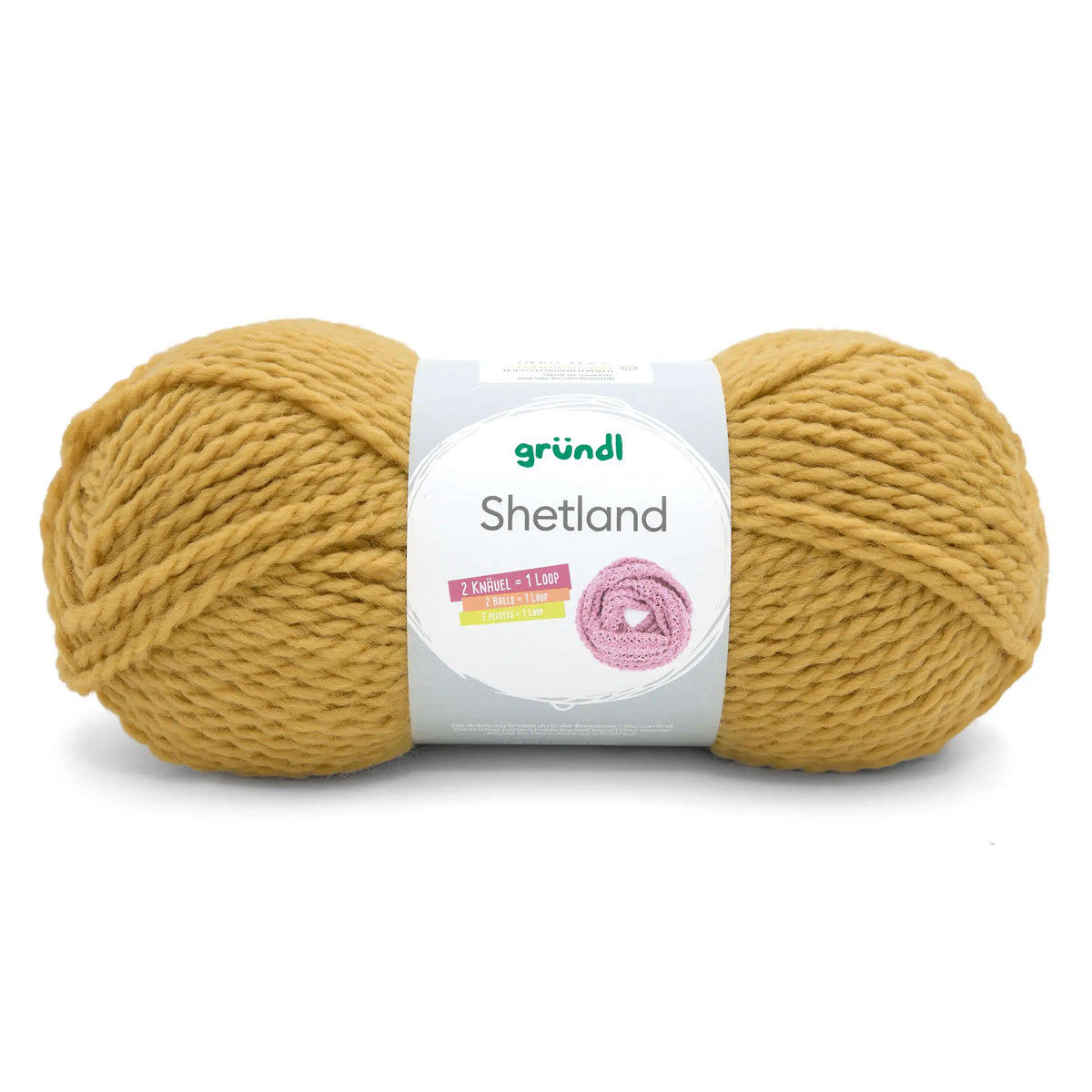 Knitting set striped sweater