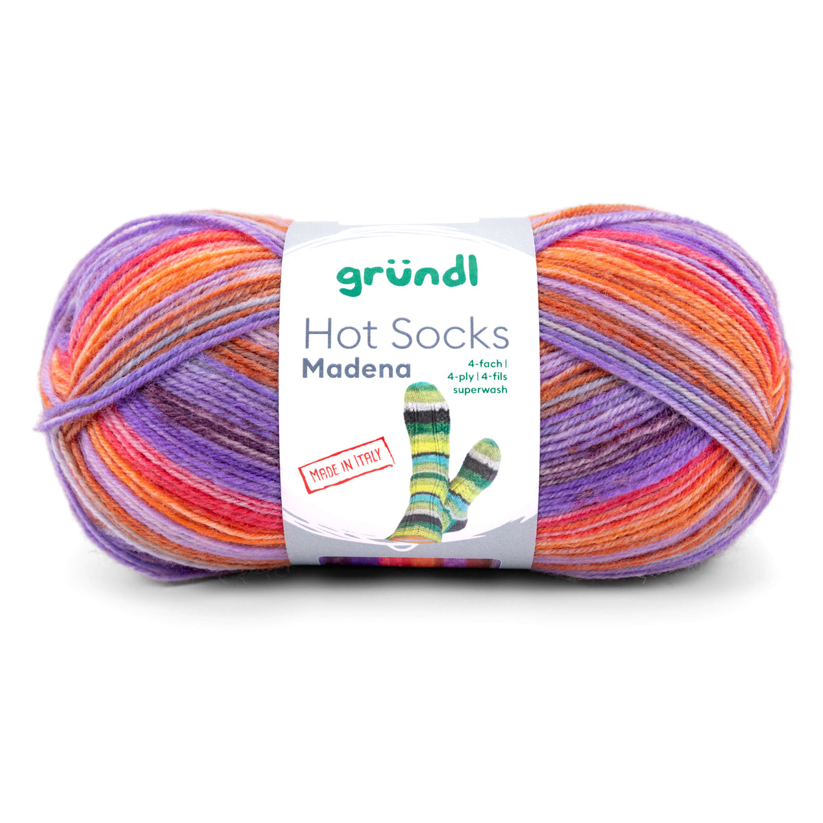 Hot Socks Madena, 4-fach