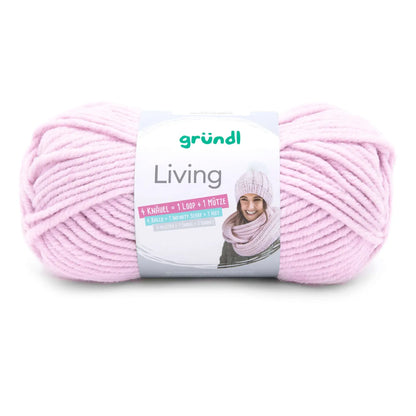 Knitting set loop and hat in patent stitch