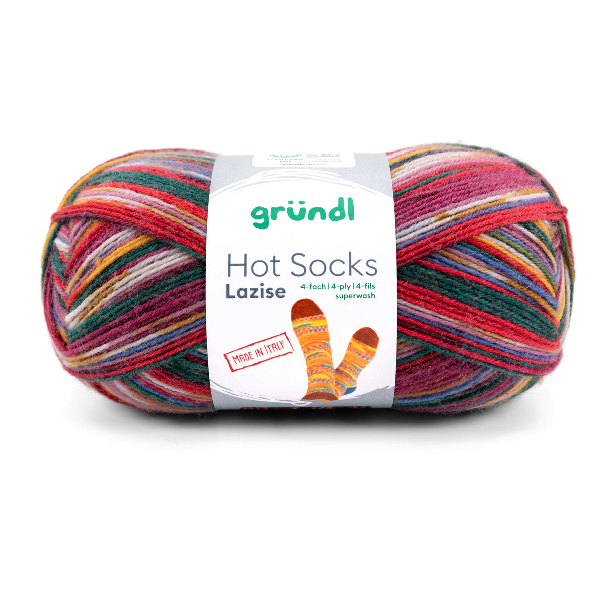 Hot Socks Lazise, 4-fach
