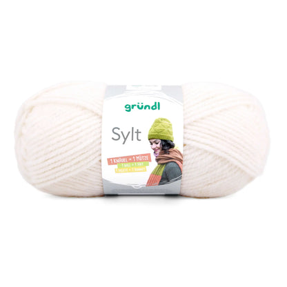 Strickset gestreifter Pulli im Perlmuster