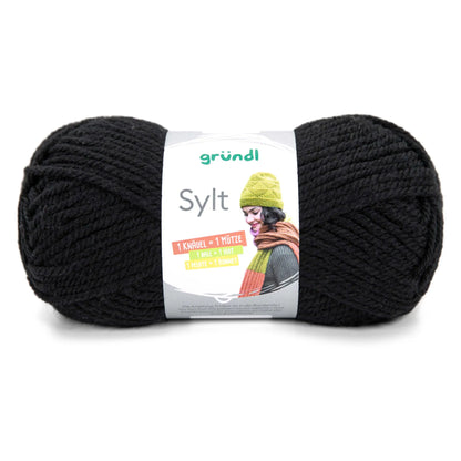 Kit tricot écharpe point mousse pour débutant.e.s avec franges aux couleurs d'automne