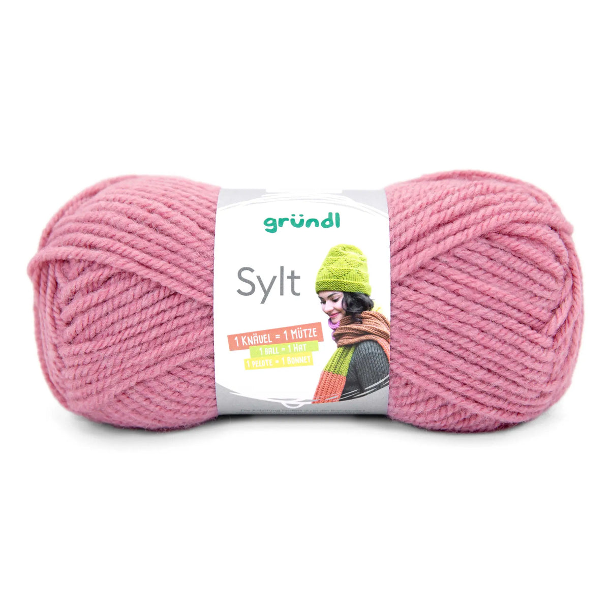 Strickset gestreifter Pulli im Perlmuster