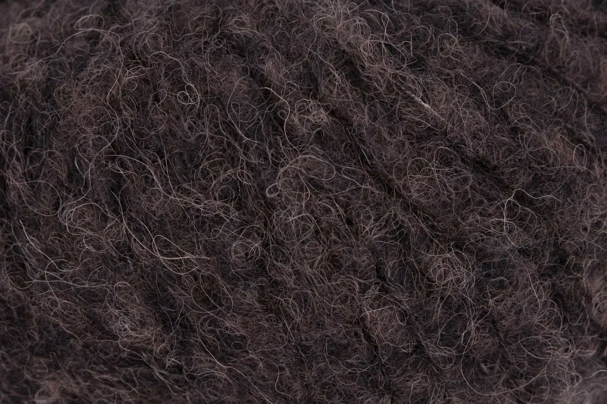 Oversized cardigan knitting kit made from alpaca-merino wool