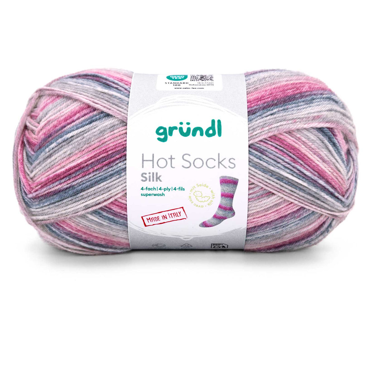 Hot Socks Silk, 4-fach
