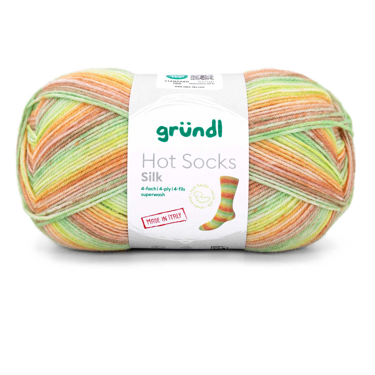 Hot Socks Silk, 4-fach