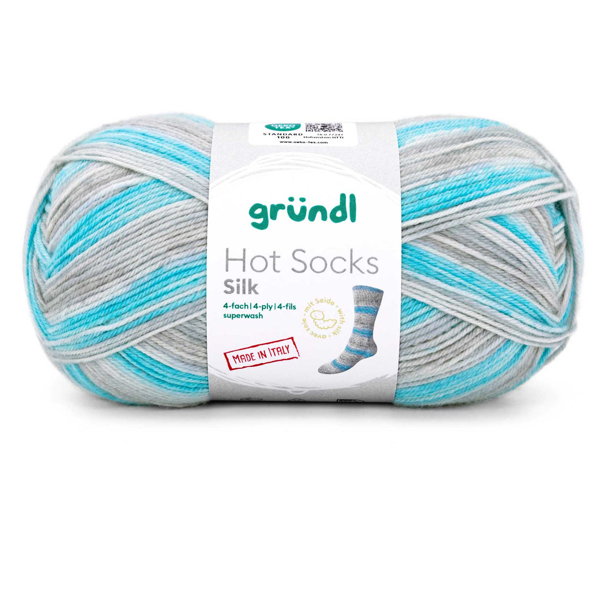 Hot Socks Silk, 4-fach