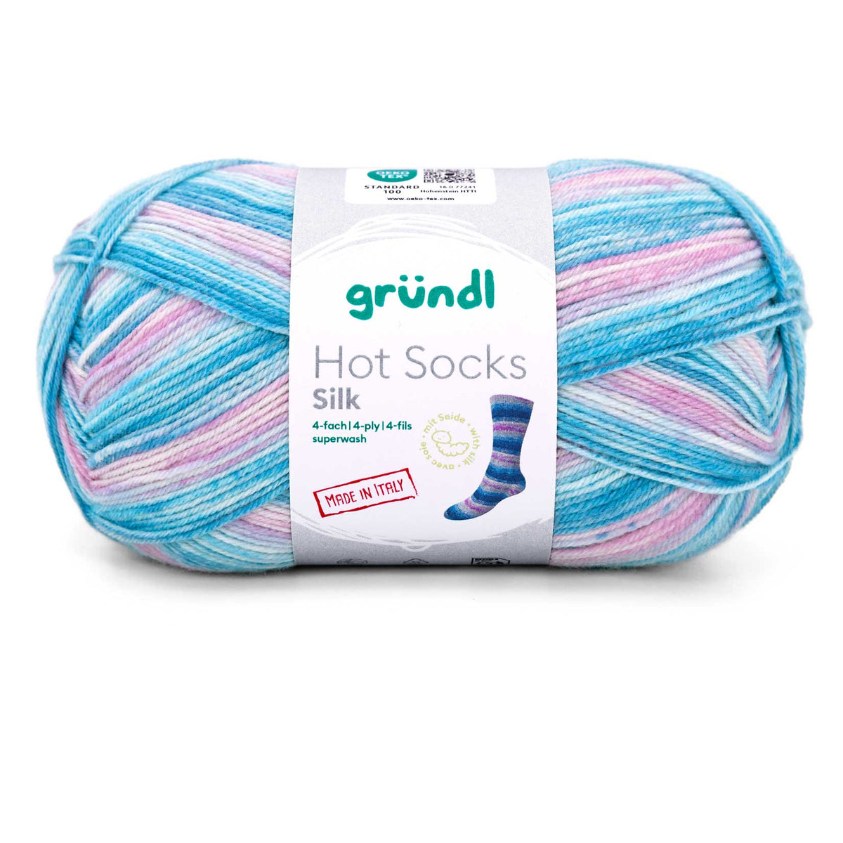 Hot Socks Silk, 4-fach