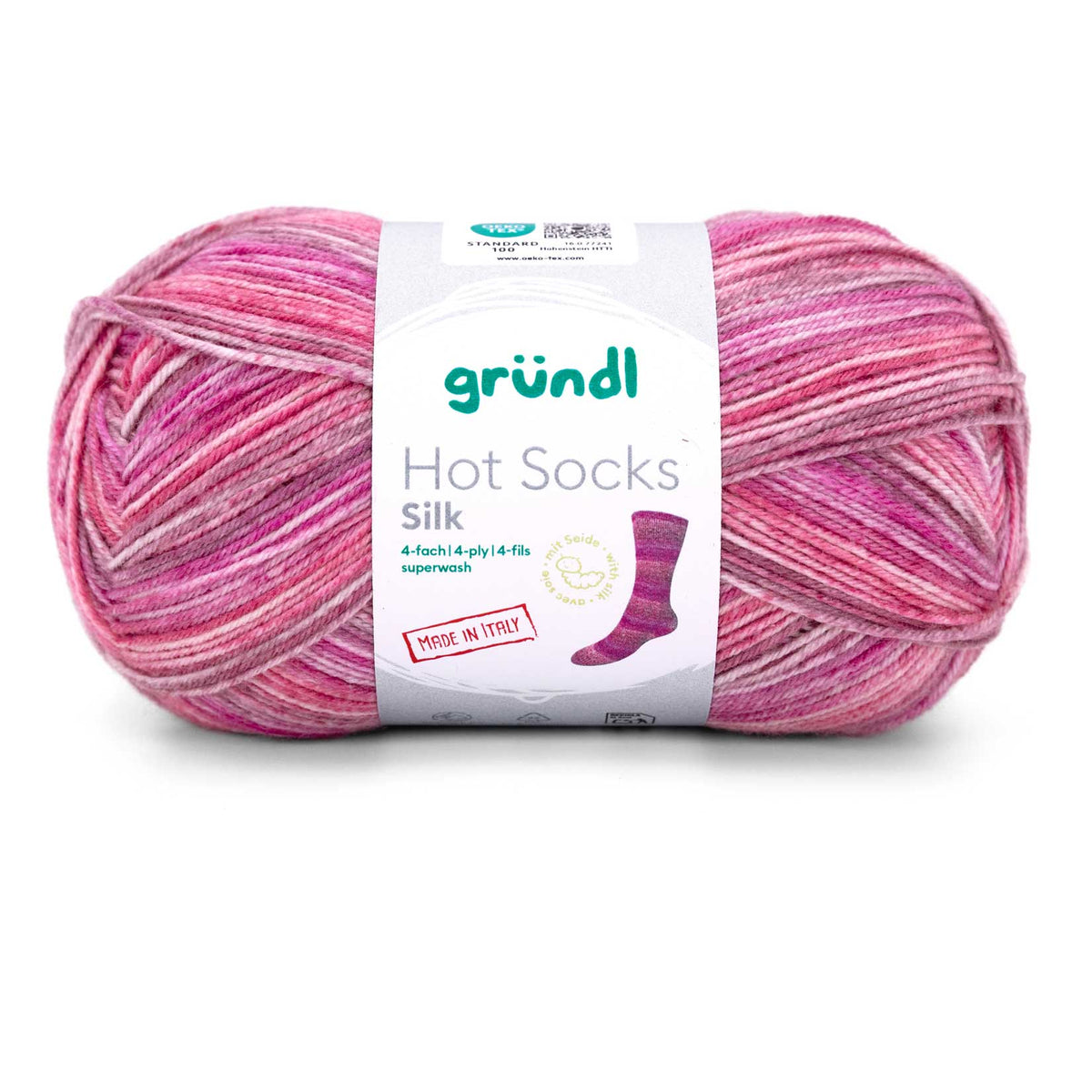 Hot Socks Silk, 4-fach