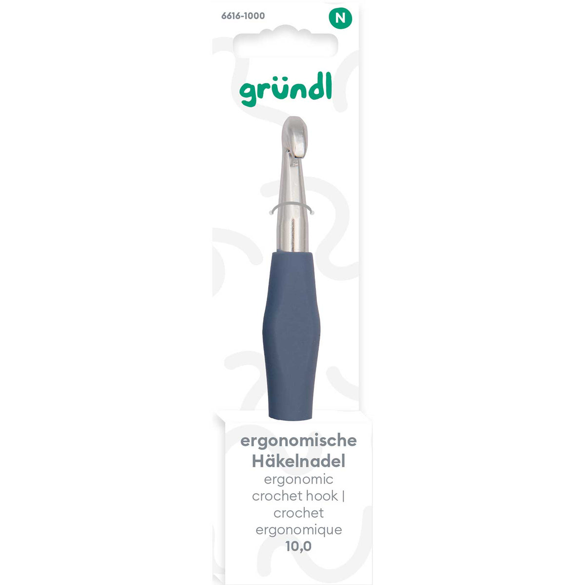 Ergonomische Häkelnadel