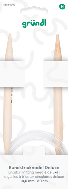 Rundstricknadel Deluxe, 80 cm
