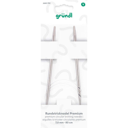 Circular knitting needle Premium, 80 cm