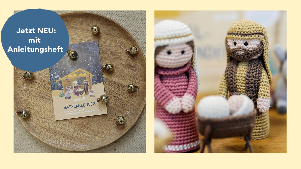 Crochet Advent calendar – crochet your own nativity scene in 24 days
