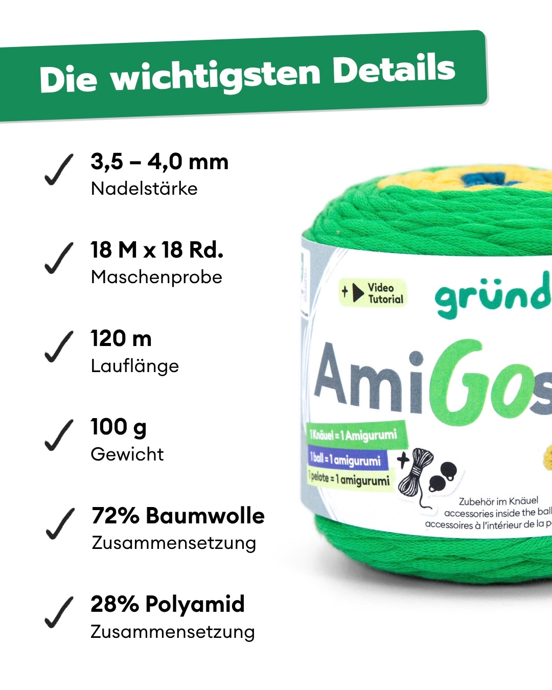 Häkelset AmiGos