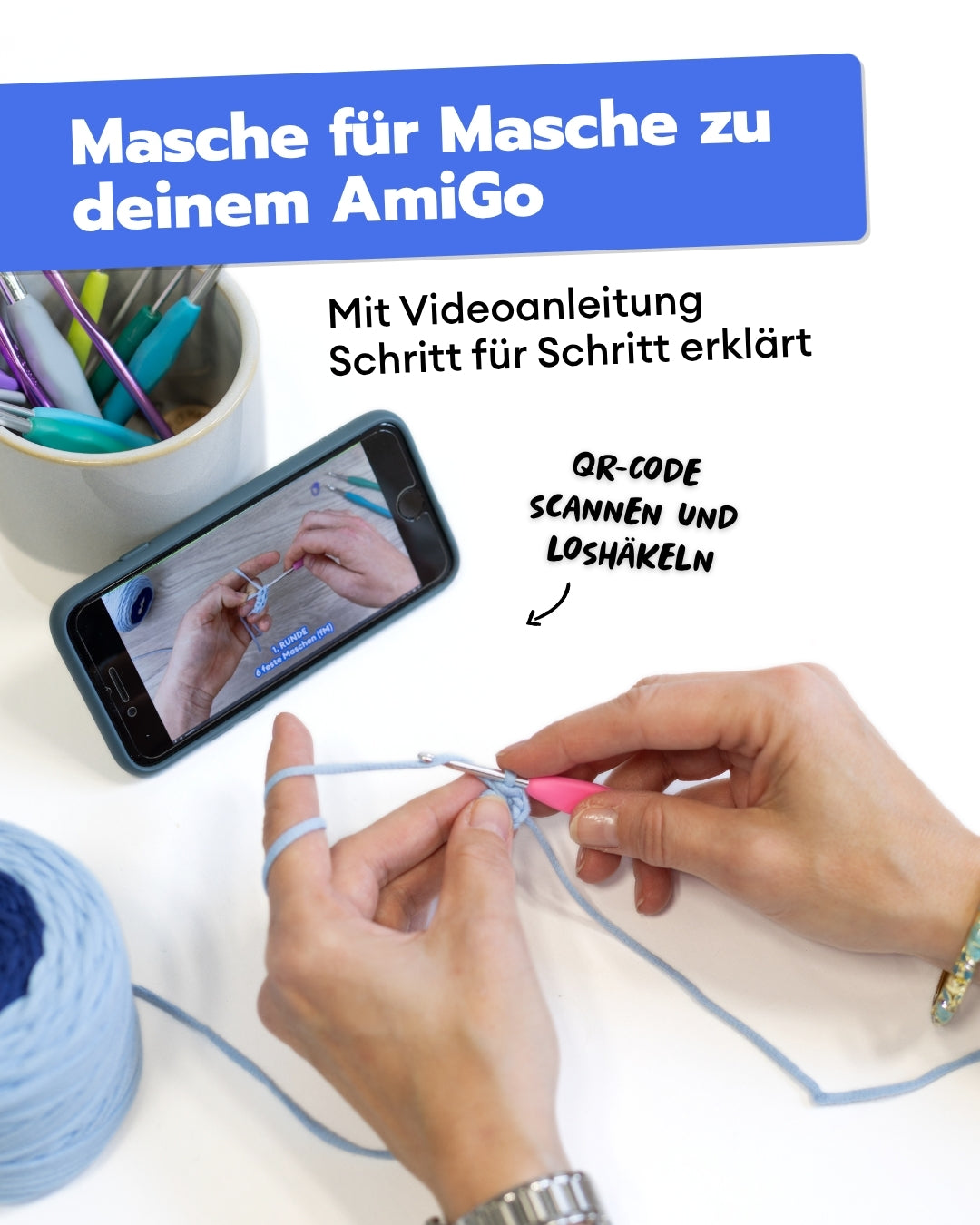 Häkelset Meeresfreunde AmiGos
