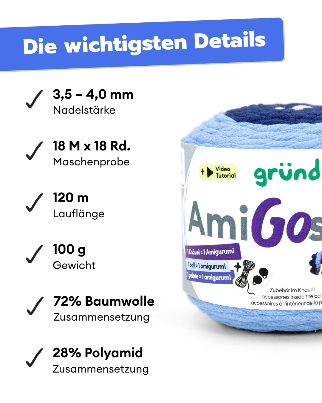 Häkelset Meeresfreunde AmiGos