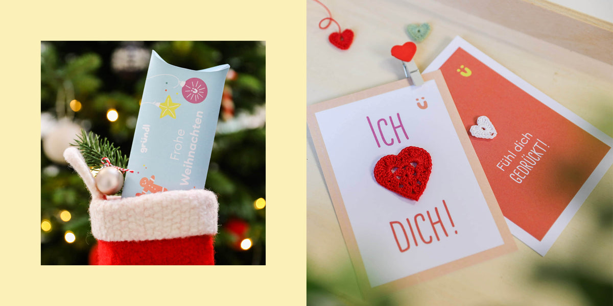 Christmas gift wrapping: Crochet gift tags & free downloads