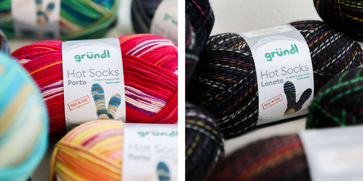 Gründl Sockenwolle Hot Socks online kaufen: Darauf kannst du dich freuen