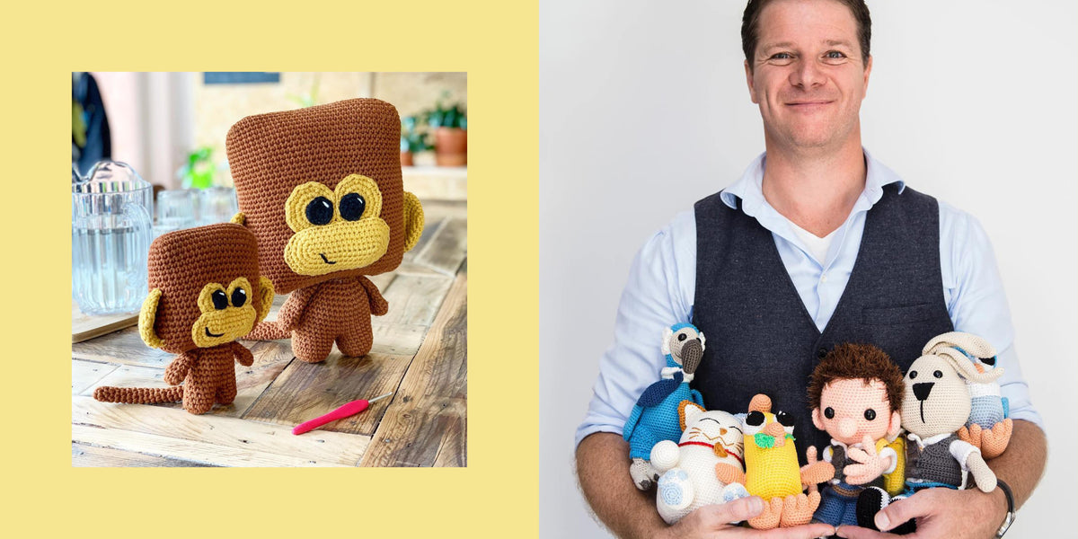 Amigurumis safari : les animaux au crochet de Dendennis envahissent Gründl