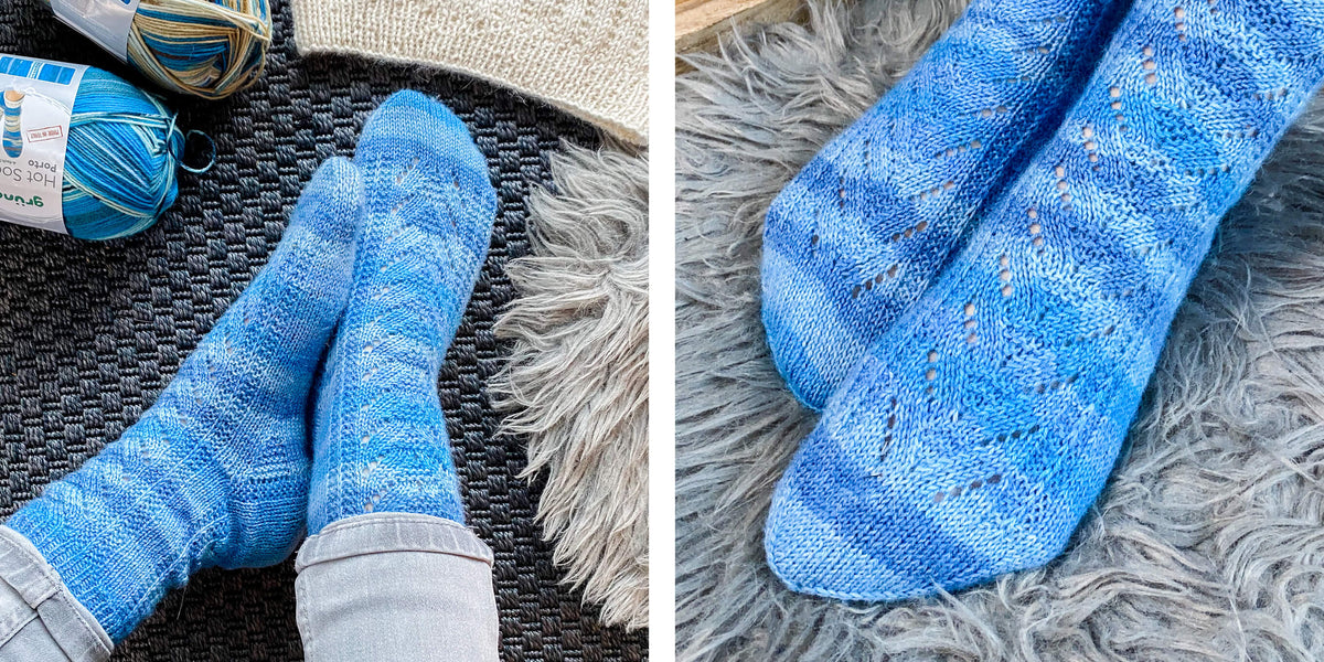 Knitting with your left hand! How Sandra from @sandras.lieblingszeug teaches left-handed people to knit.