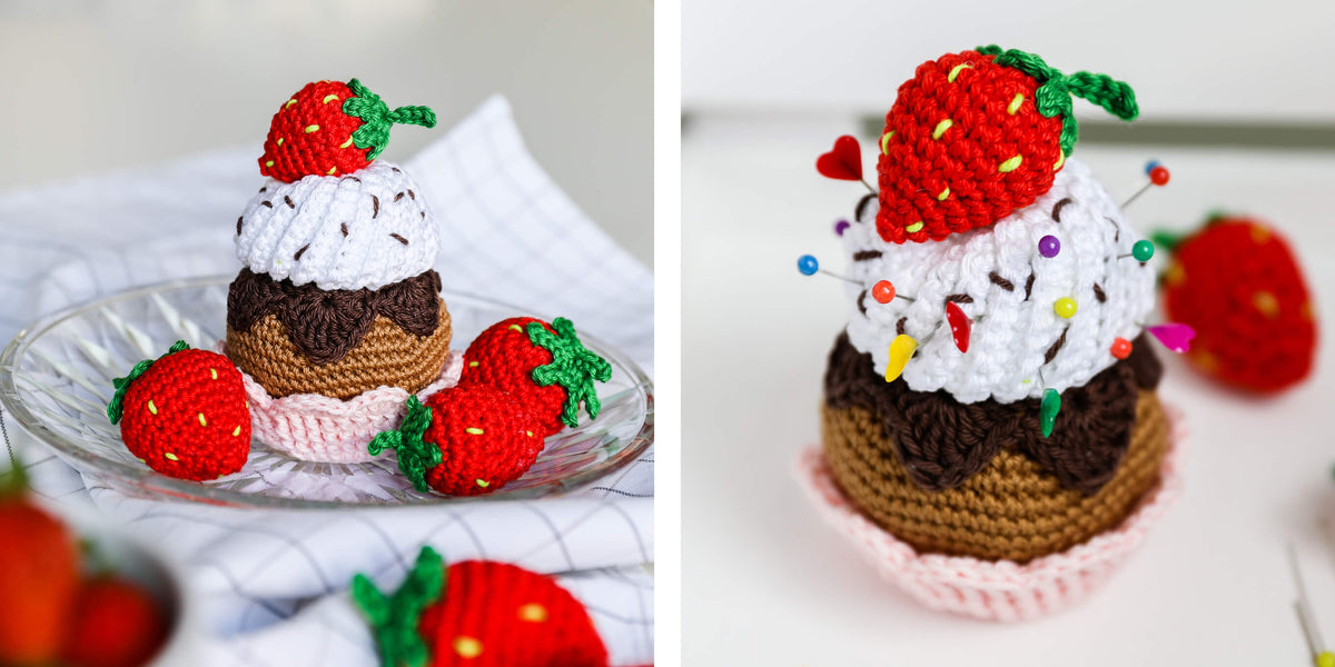 Häkeln für den Kaufmannsladen: Amigurumi Früchte für die Kinderküche