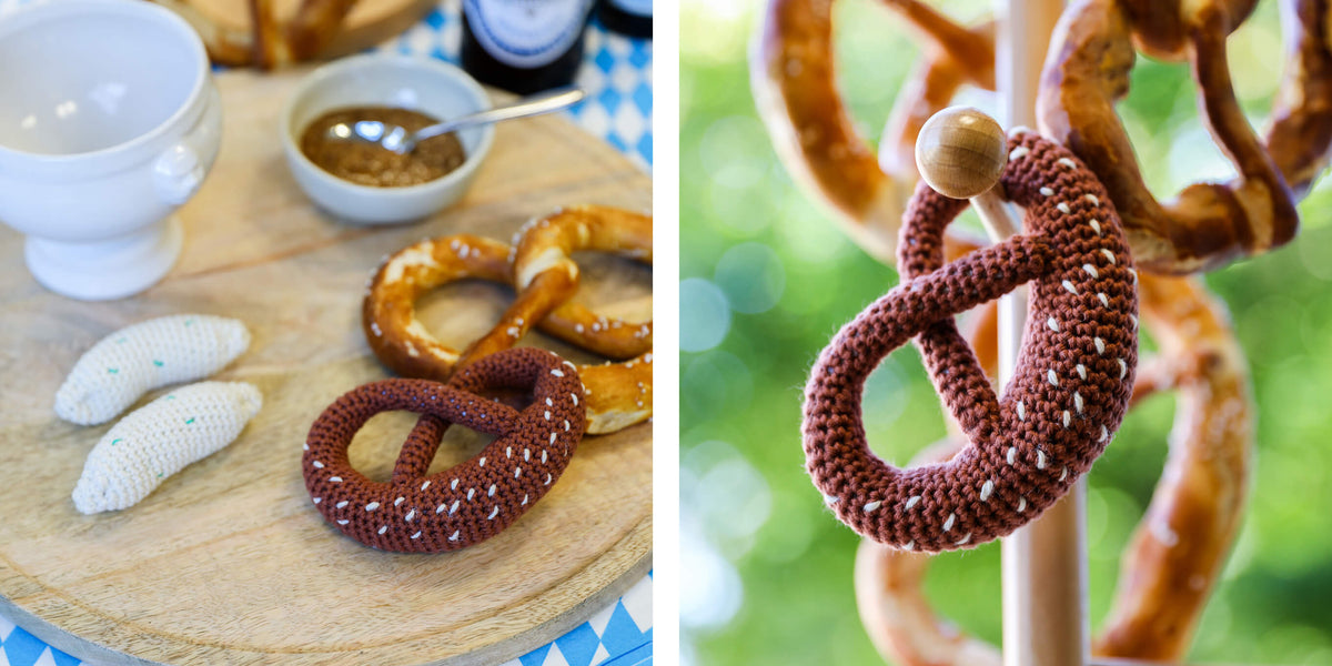Häkeln für den Kaufmannsladen: Amigurumi Früchte für die Kinderküche