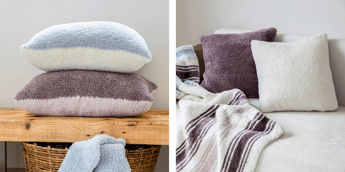 Confortables et douillets : de jolis coussins à crocheter et à tricoter