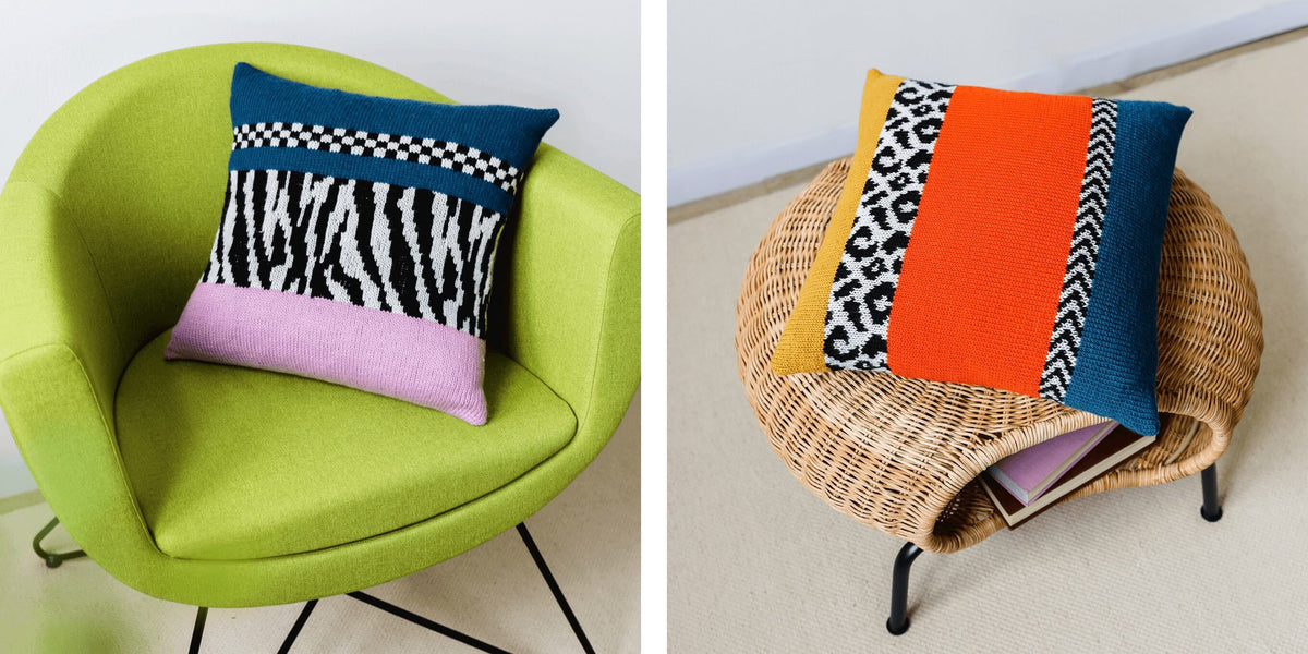 Confortables et douillets : de jolis coussins à crocheter et à tricoter