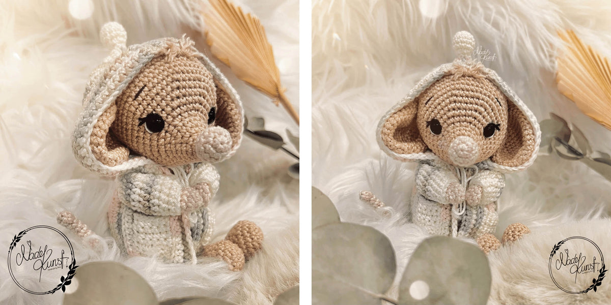 Kuscheltiere häkeln mit viel Liebe: Kooperation mit Anne von @nadelkunst.handmade