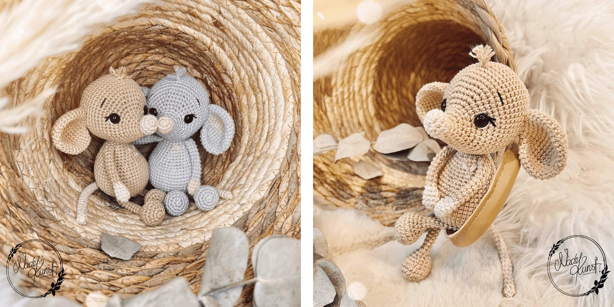Kuscheltiere häkeln mit viel Liebe: Kooperation mit Anne von @nadelkunst.handmade