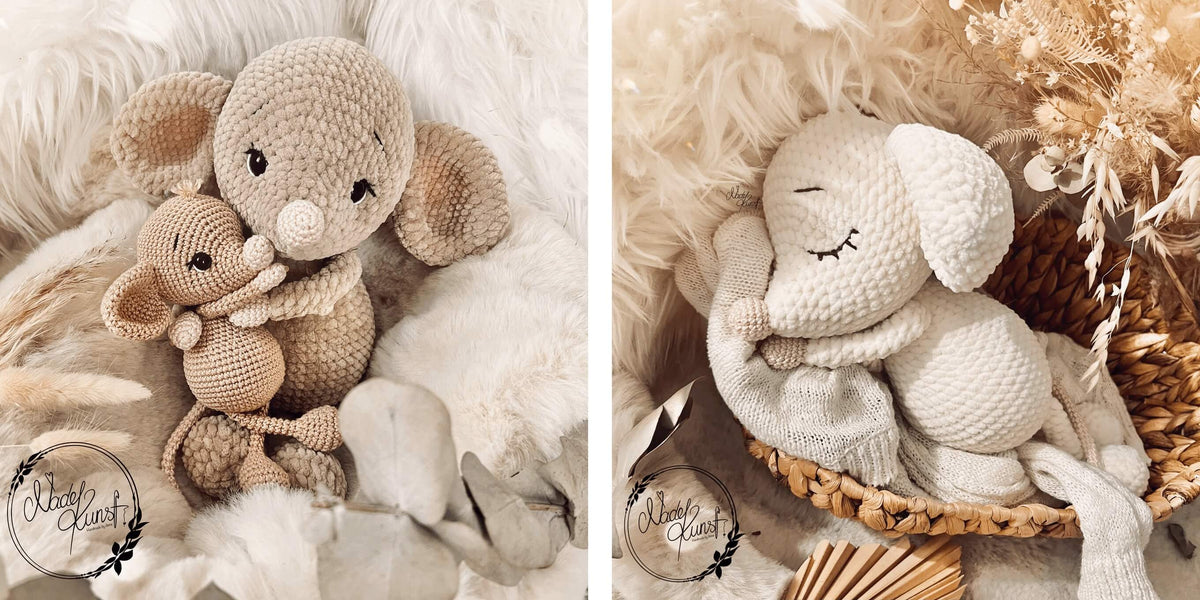 Kuscheltiere häkeln mit viel Liebe: Kooperation mit Anne von @nadelkunst.handmade
