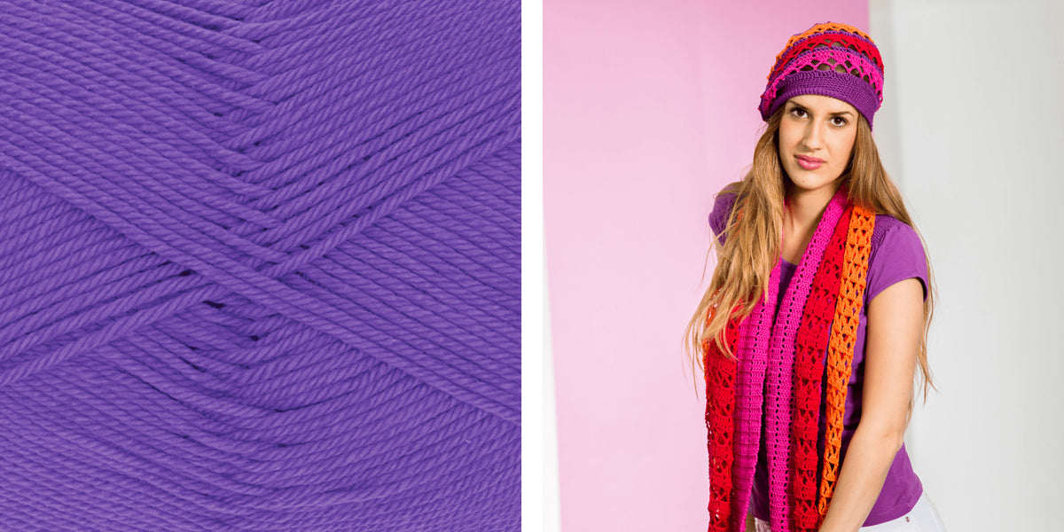 Le printemps sera haut en couleurs – Tricot et crochet dans la couleur tendance de l'année 2022