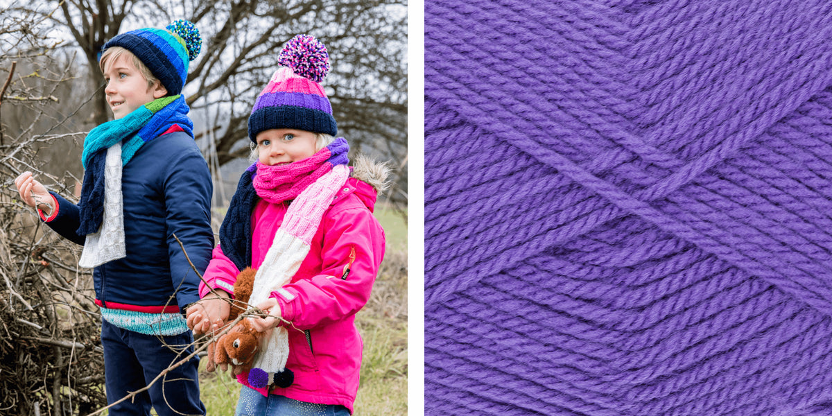 Le printemps sera haut en couleurs – Tricot et crochet dans la couleur tendance de l'année 2022