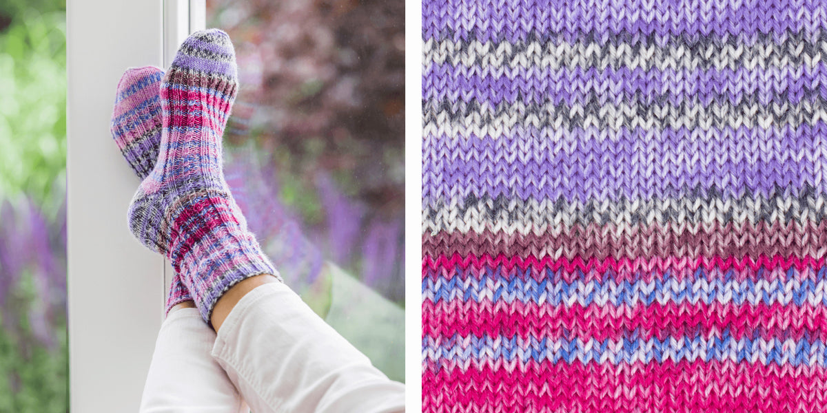 Le printemps sera haut en couleurs – Tricot et crochet dans la couleur tendance de l'année 2022