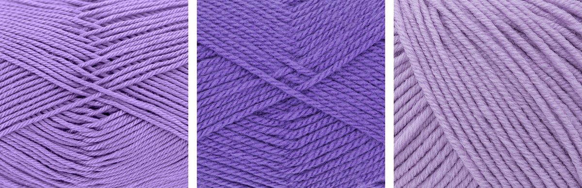 Le printemps sera haut en couleurs – Tricot et crochet dans la couleur tendance de l'année 2022